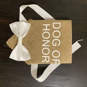 Dog of Honor Bandana for Weddings/Photos